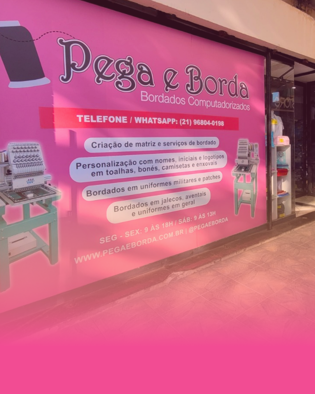 Loja Pega e Borda no Viela Shopping, Ilha do Governador, Rio de Janeiro